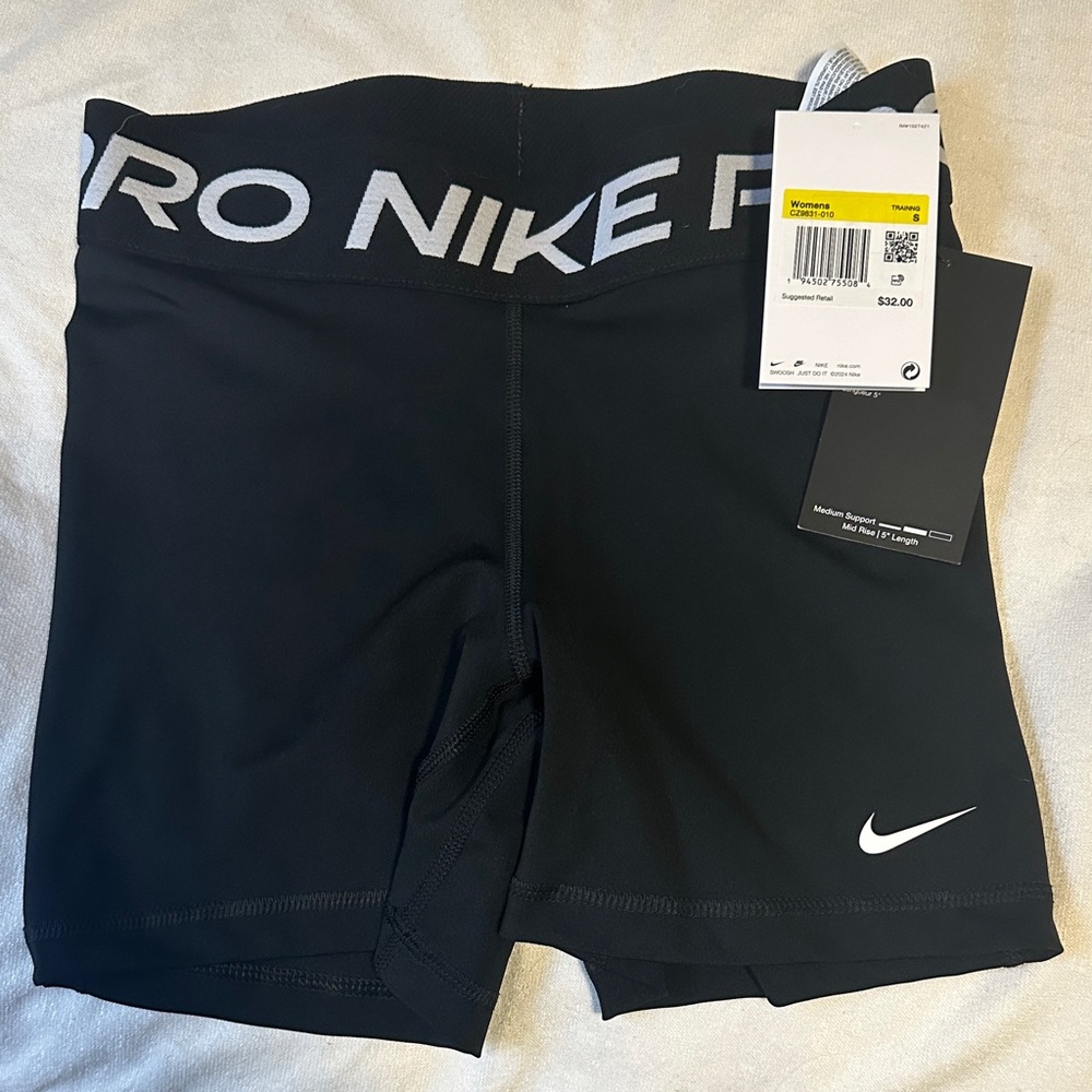 Nike Pro Black Training Shorts